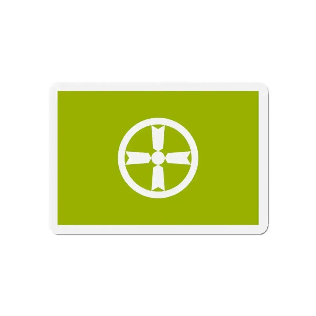 Flag of Akita Akita Japan - Refrigerator Magnet - The Sticker Space