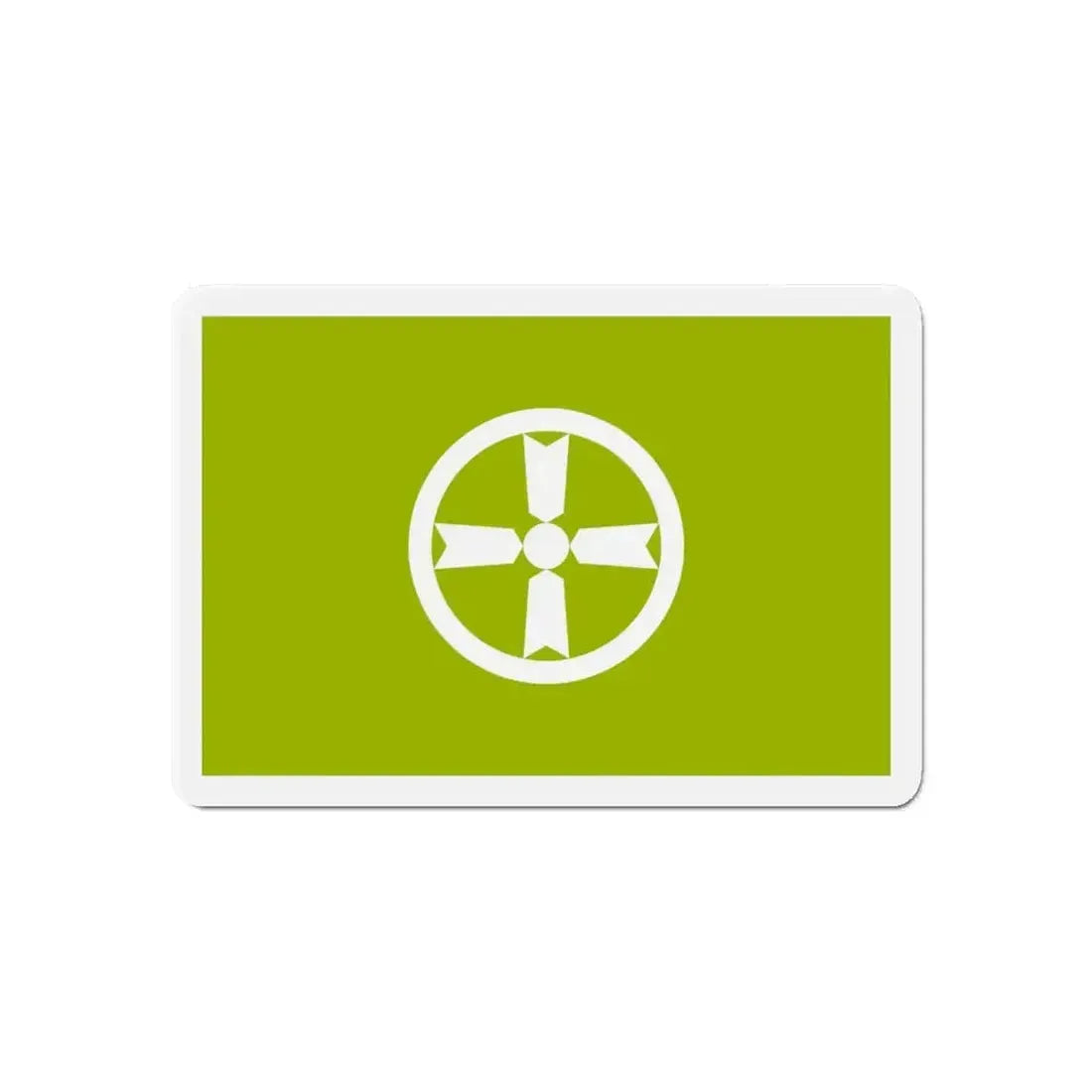 Flag of Akita Akita Japan - Refrigerator Magnet - The Sticker Space