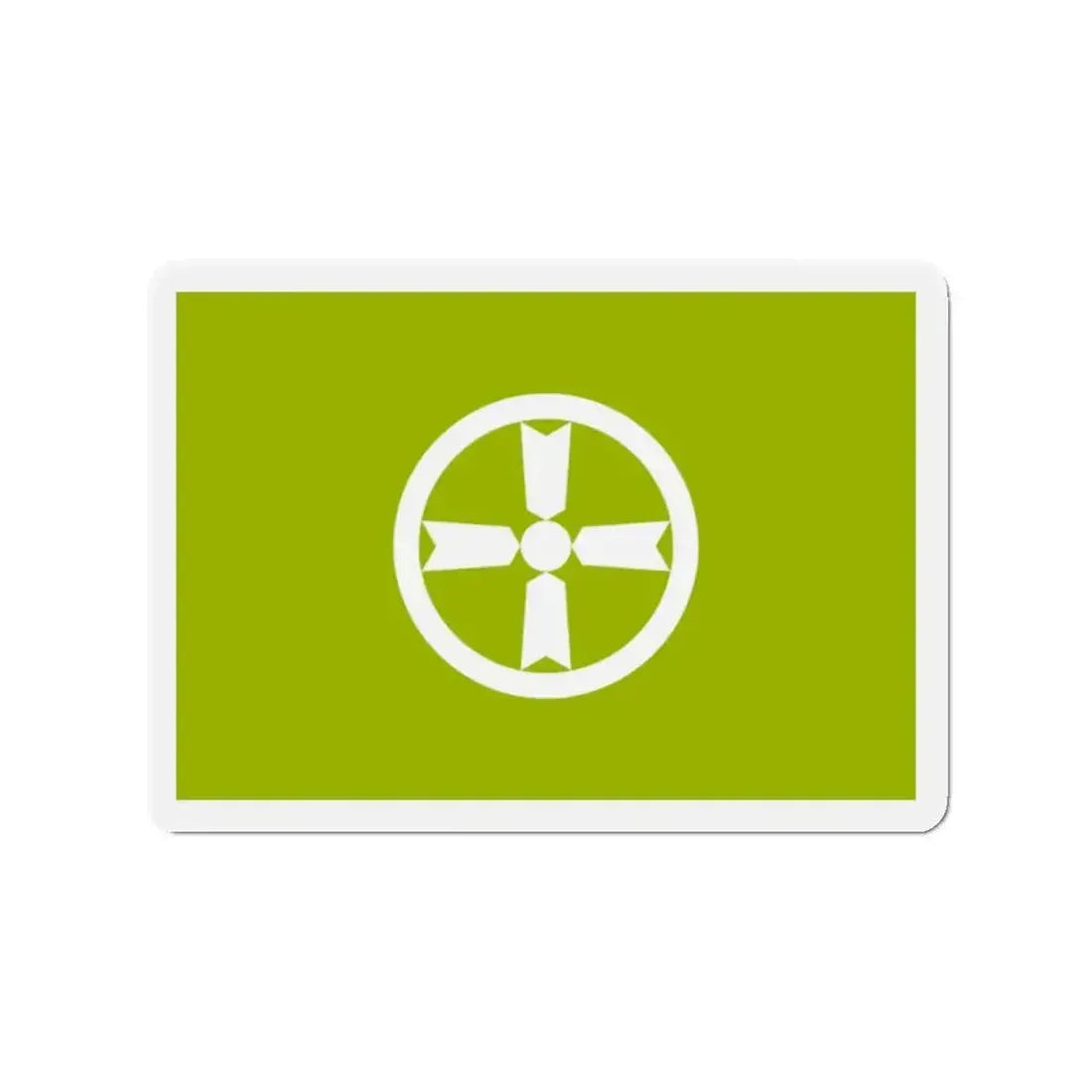 Flag of Akita Akita Japan - Refrigerator Magnet - The Sticker Space