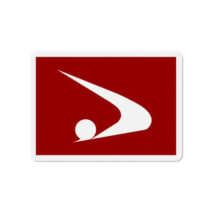Flag of Akita Prefecture Japan - Refrigerator Magnet - The Sticker Space