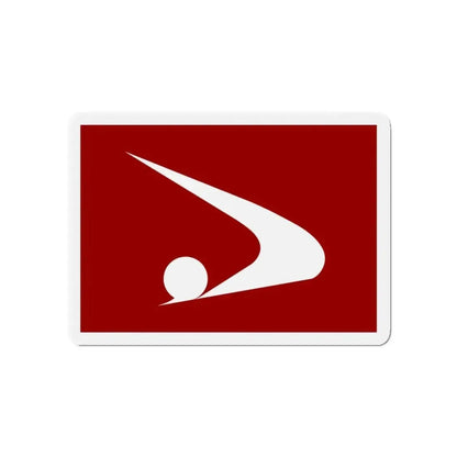 Flag of Akita Prefecture Japan - Refrigerator Magnet - The Sticker Space