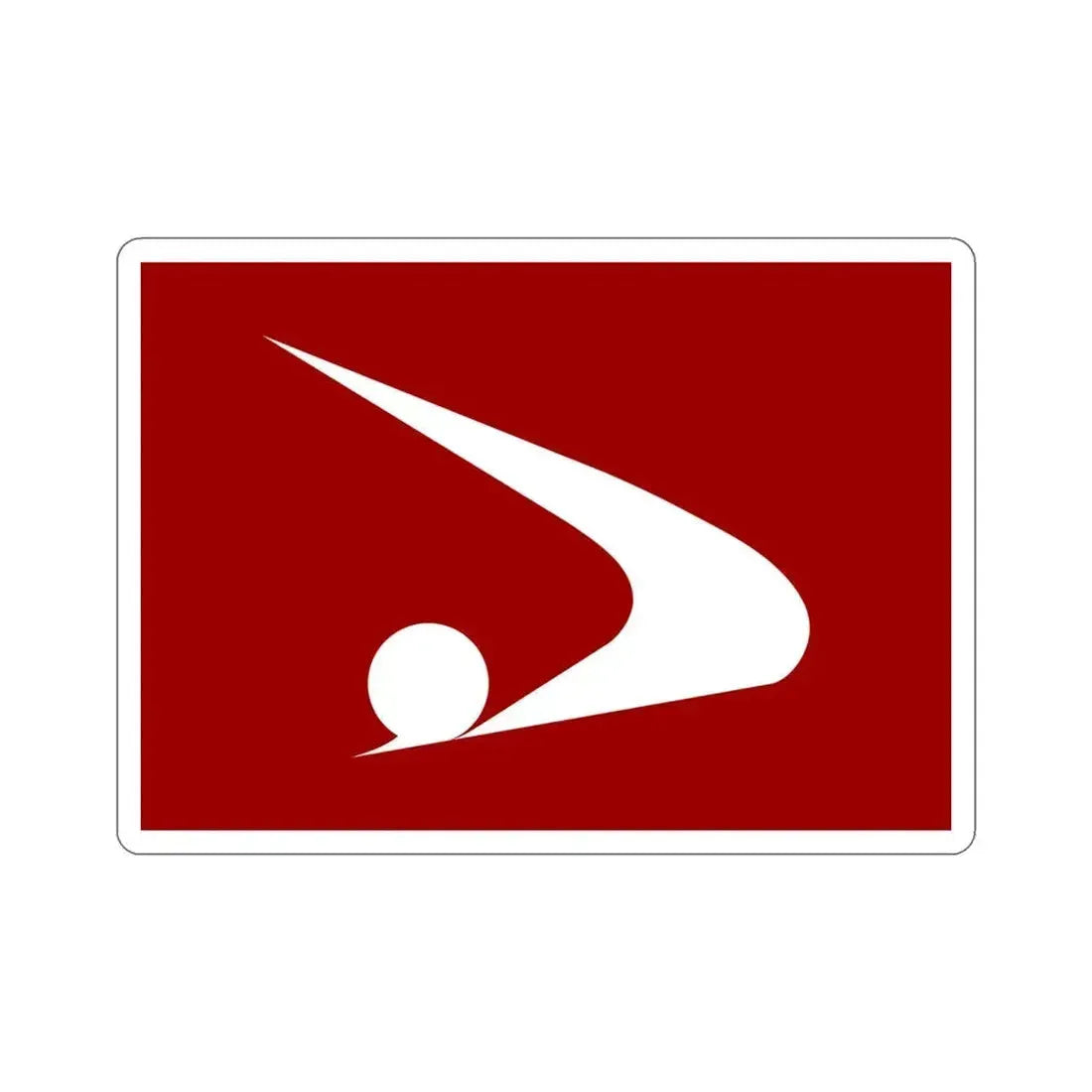 Flag of Akita Prefecture Japan STICKER Vinyl Die-Cut Decal 4 Inch - The Sticker Space