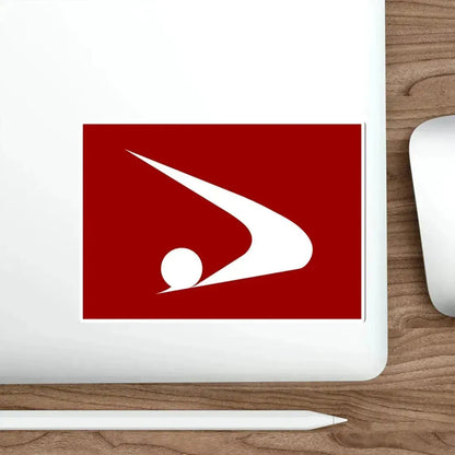 Flag of Akita Prefecture Japan STICKER Vinyl Die-Cut Decal - The Sticker Space