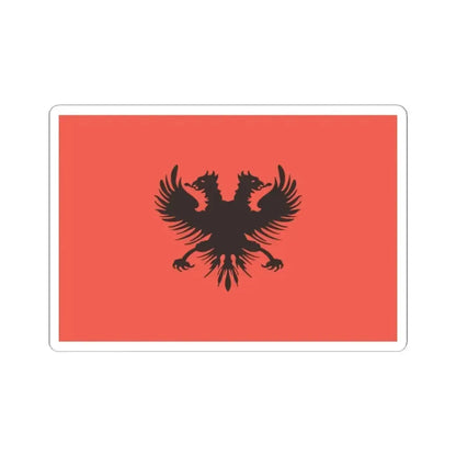 Flag of Aladro Kastrioti 1902 (Albania) STICKER Vinyl Kiss-Cut Decal 2 Inch White - The Sticker Space