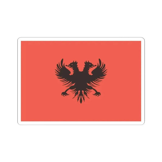 Flag of Aladro Kastrioti 1902 (Albania) STICKER Vinyl Kiss-Cut Decal 2 Inch White - The Sticker Space