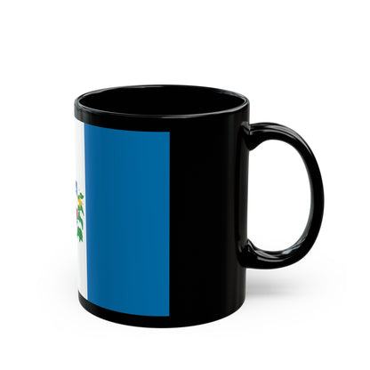 Flag of Alagoas Brazil - Black Coffee Mug-The Sticker Space