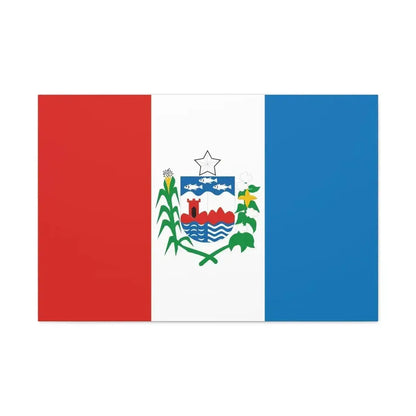 Flag of Alagoas Brazil - Canvas Wall Art - The Sticker Space