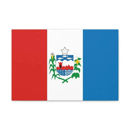 Flag of Alagoas Brazil - Canvas Wall Art - The Sticker Space
