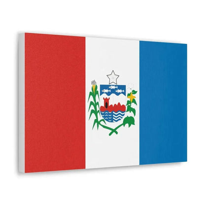 Flag of Alagoas Brazil - Canvas Wall Art - The Sticker Space