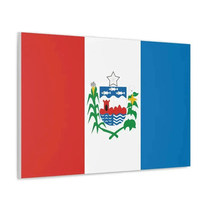 Flag of Alagoas Brazil - Canvas Wall Art - The Sticker Space