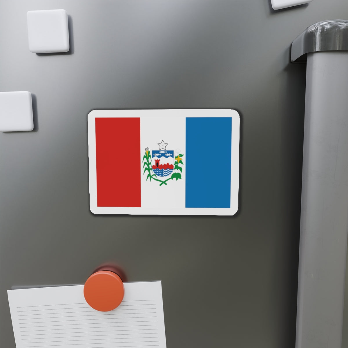 Flag of Alagoas Brazil - Die-Cut Magnet-The Sticker Space