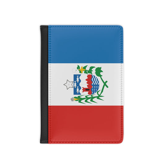 Flag of Alagoas Brazil - Passport Holder-3.9" x 5.8"-The Sticker Space