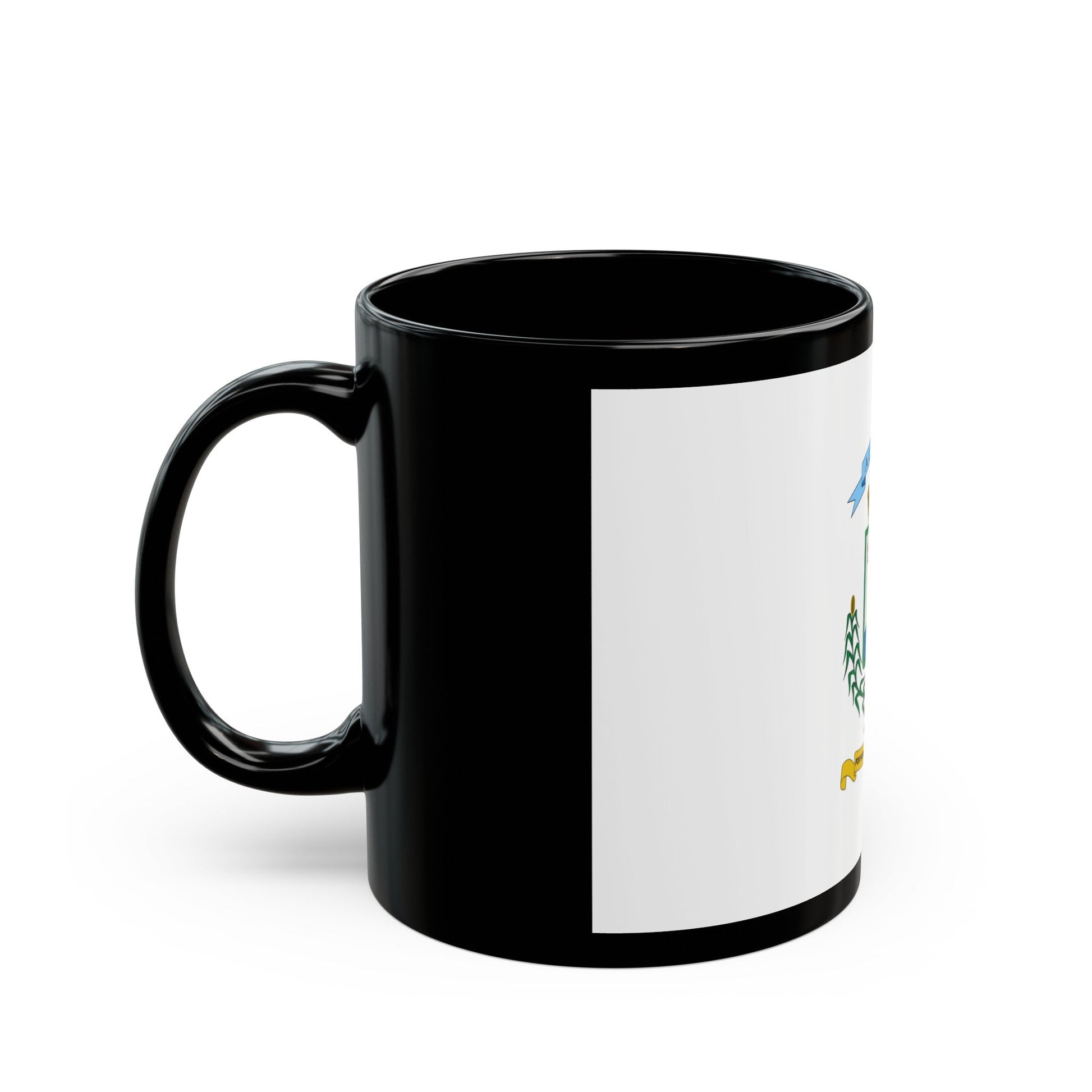 Flag of Alajuela Province Costa Rica - Black Coffee Mug-The Sticker Space