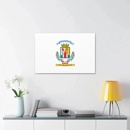 Flag of Alajuela Province Costa Rica - Canvas Wall Art - The Sticker Space