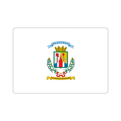 Flag of Alajuela Province Costa Rica STICKER Vinyl Die-Cut Decal-2 Inch-The Sticker Space