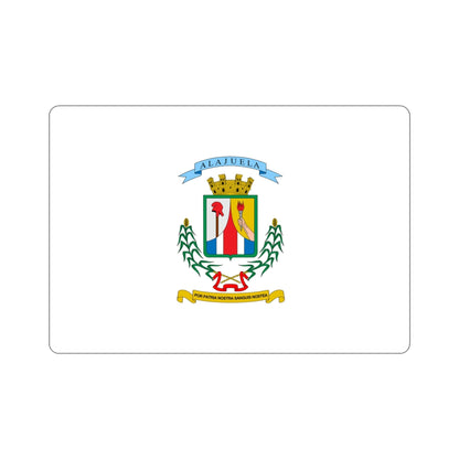 Flag of Alajuela Province Costa Rica STICKER Vinyl Die-Cut Decal-4 Inch-The Sticker Space