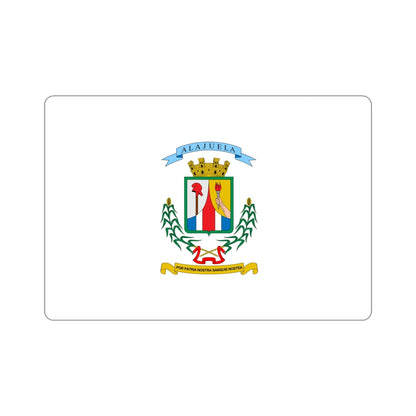 Flag of Alajuela Province Costa Rica STICKER Vinyl Die-Cut Decal-6 Inch-The Sticker Space