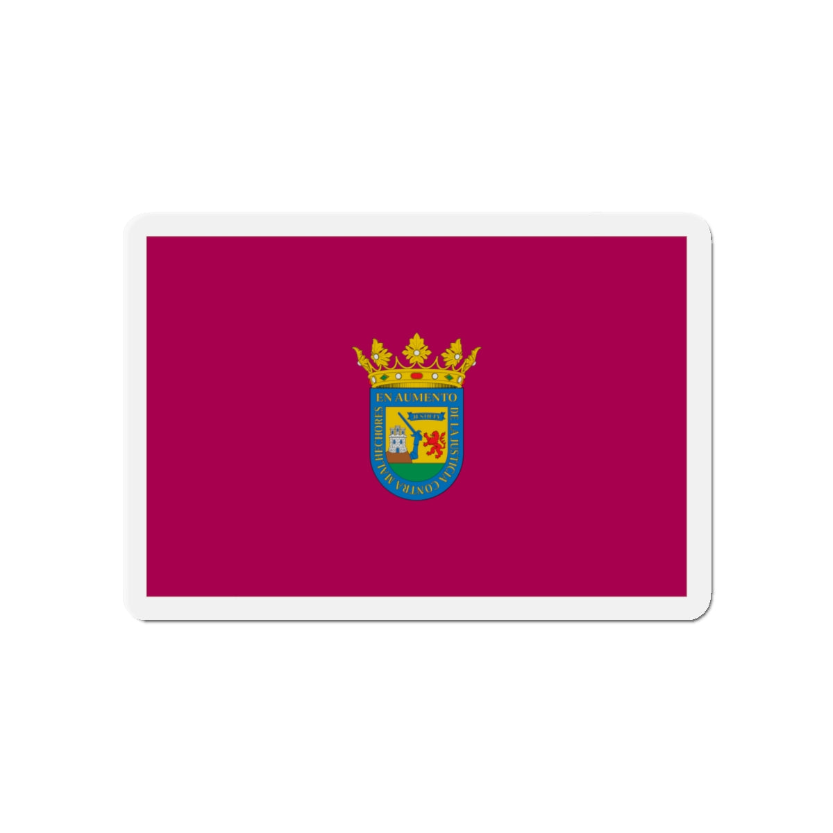 Flag of Álava Spain - Die-Cut Magnet-4" x 4"-The Sticker Space