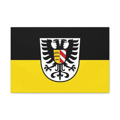 Flag of Alb Donau Kreis Germany - Canvas Wall Art - The Sticker Space