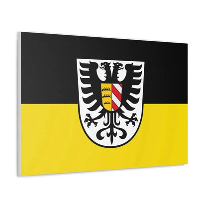 Flag of Alb Donau Kreis Germany - Canvas Wall Art - The Sticker Space