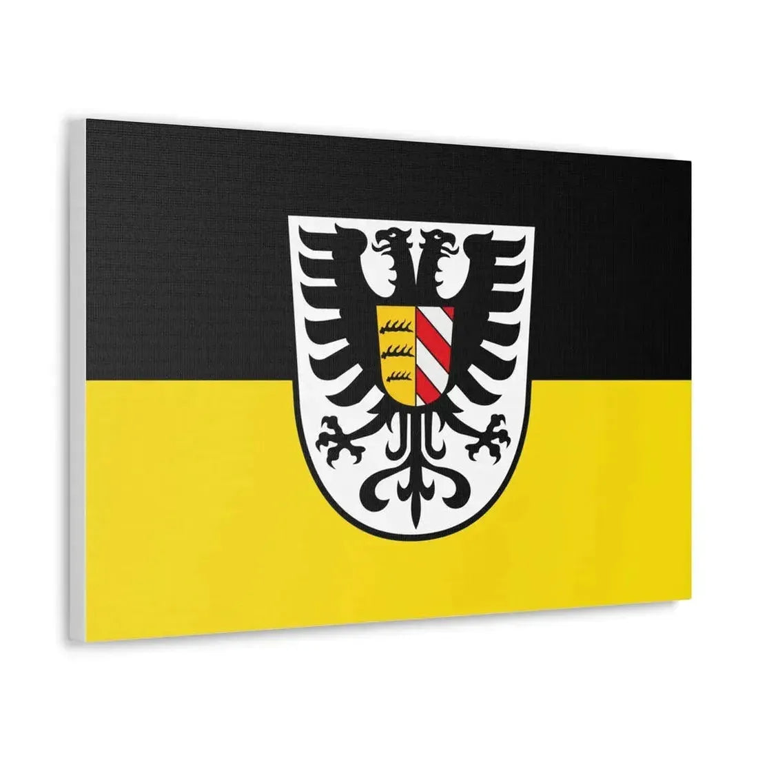Flag of Alb Donau Kreis Germany - Canvas Wall Art - The Sticker Space