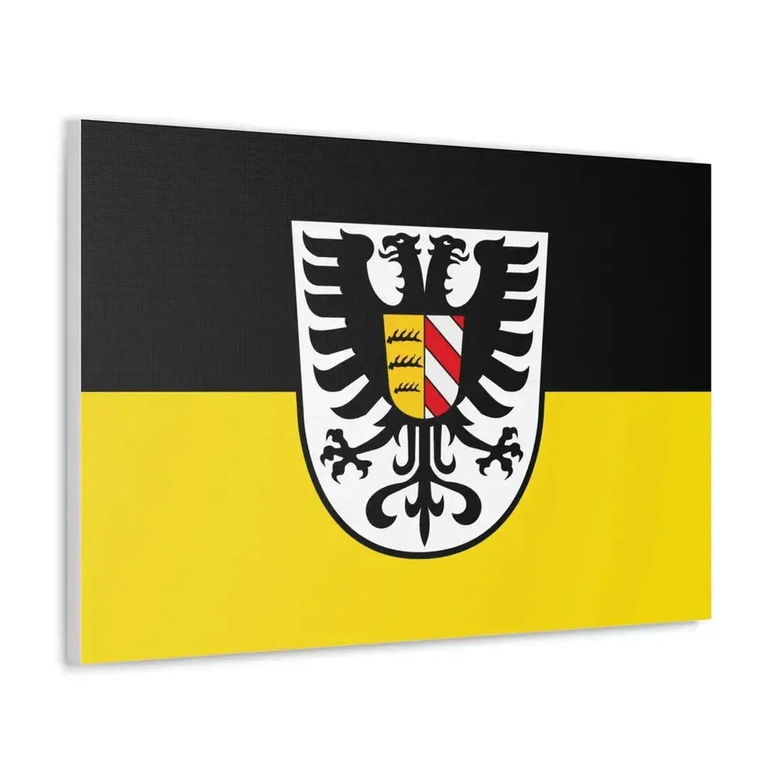 Flag of Alb Donau Kreis Germany - Canvas Wall Art - The Sticker Space
