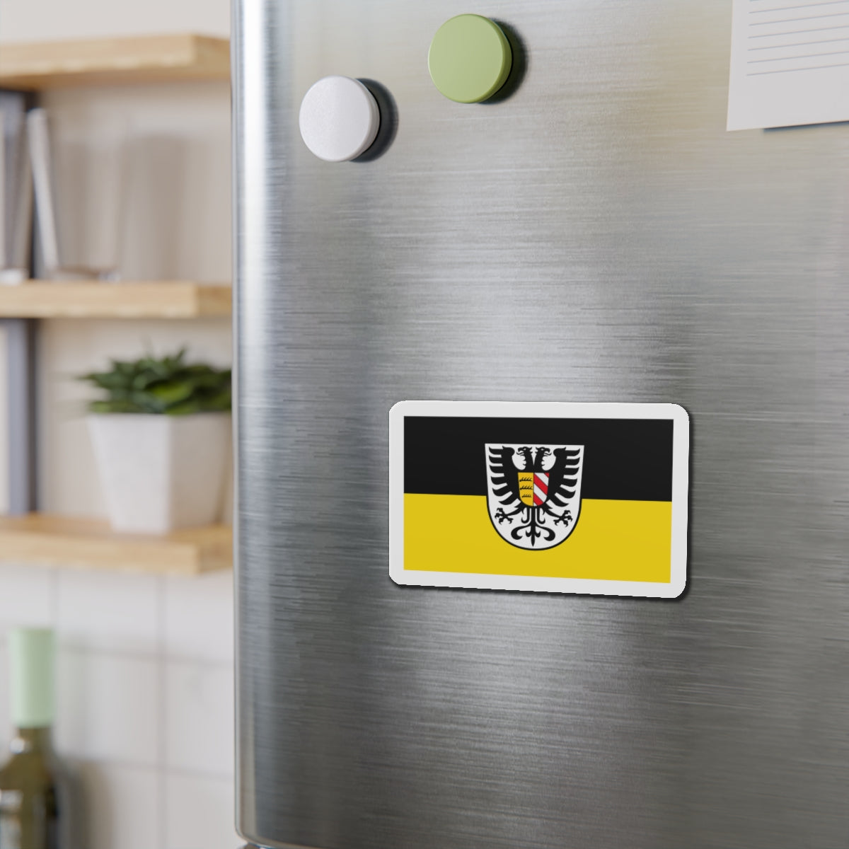 Flag of Alb Donau Kreis Germany - Die-Cut Magnet-The Sticker Space