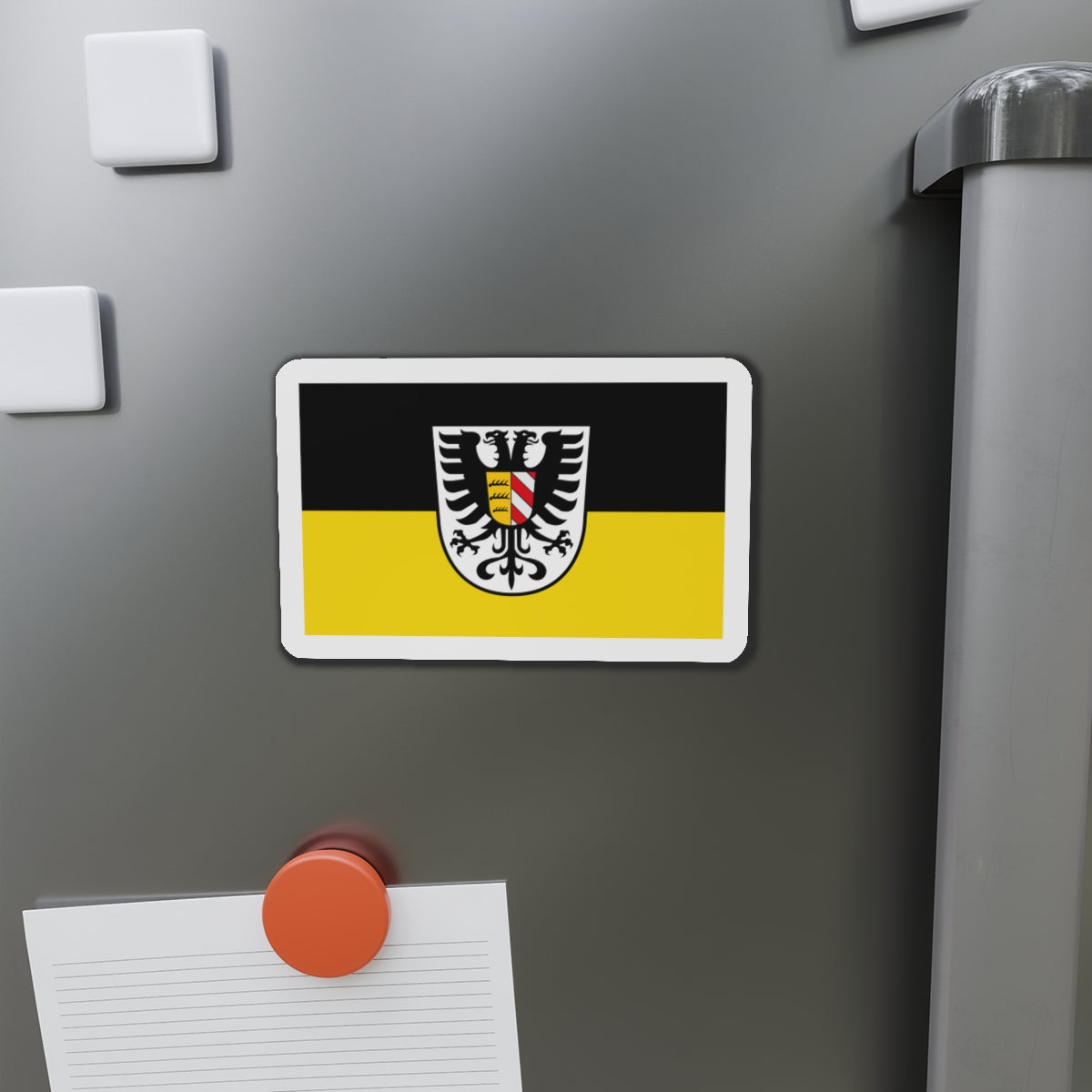 Flag of Alb Donau Kreis Germany - Die-Cut Magnet-The Sticker Space