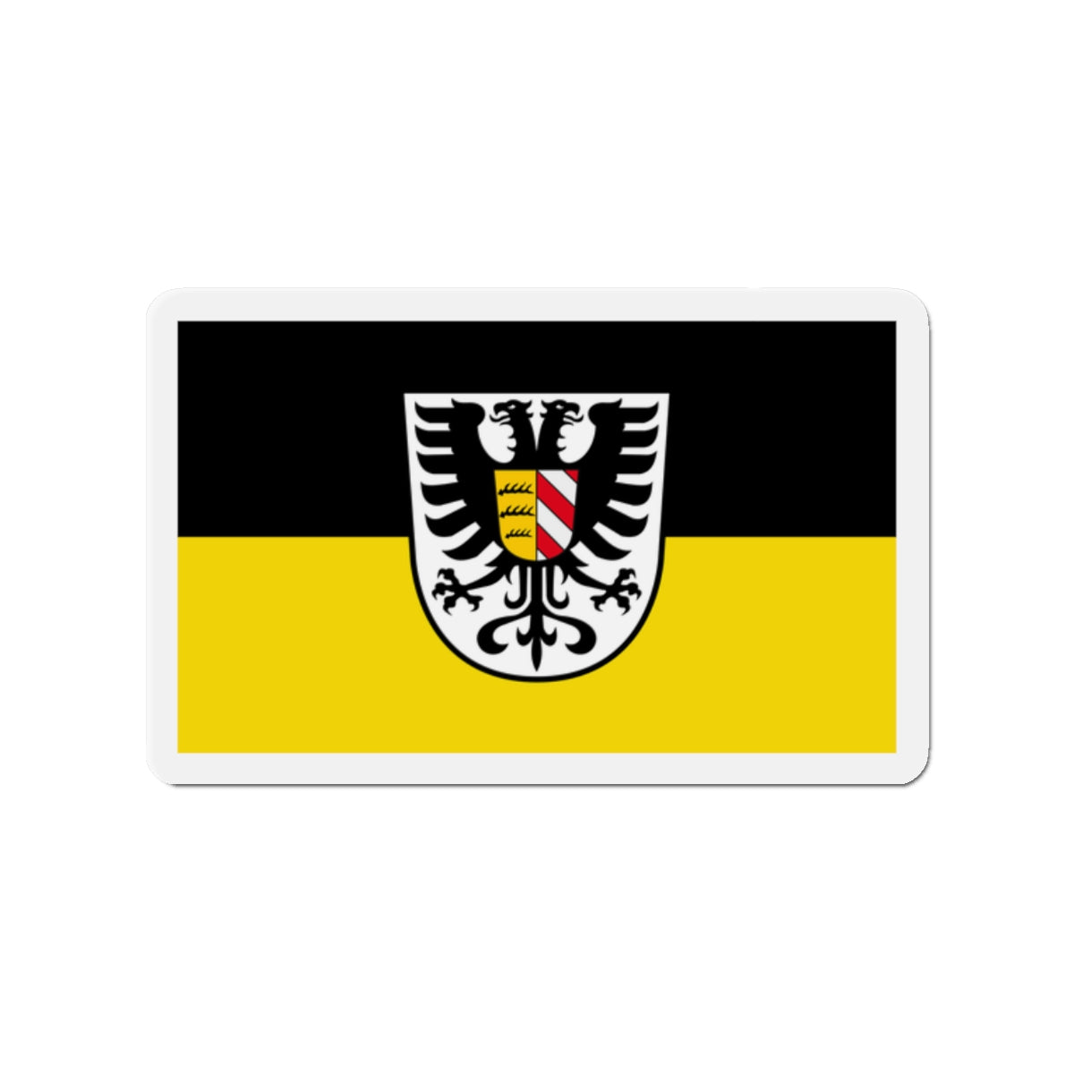 Flag of Alb Donau Kreis Germany - Die-Cut Magnet-2" x 2"-The Sticker Space