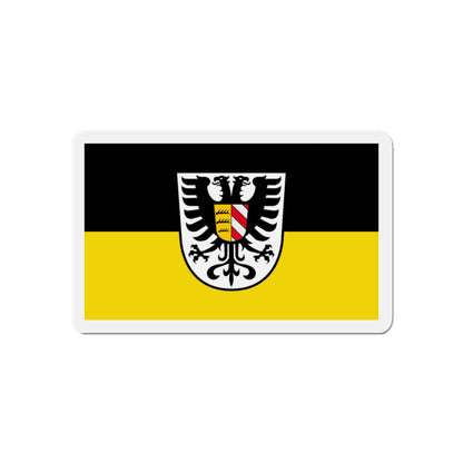 Flag of Alb Donau Kreis Germany - Die-Cut Magnet-3" x 3"-The Sticker Space