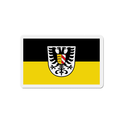 Flag of Alb Donau Kreis Germany - Die-Cut Magnet-4" x 4"-The Sticker Space