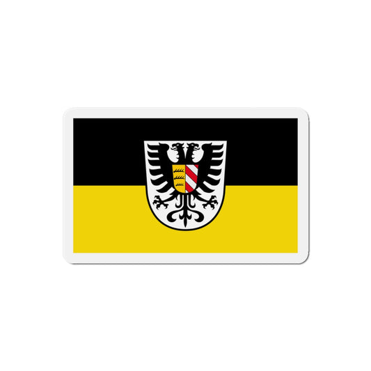 Flag of Alb Donau Kreis Germany - Die-Cut Magnet-6 × 6"-The Sticker Space