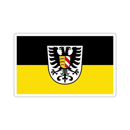 Flag of Alb Donau Kreis Germany STICKER Vinyl Die-Cut Decal 4 Inch - The Sticker Space