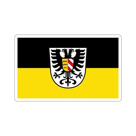 Flag of Alb Donau Kreis Germany STICKER Vinyl Die-Cut Decal 6 Inch - The Sticker Space