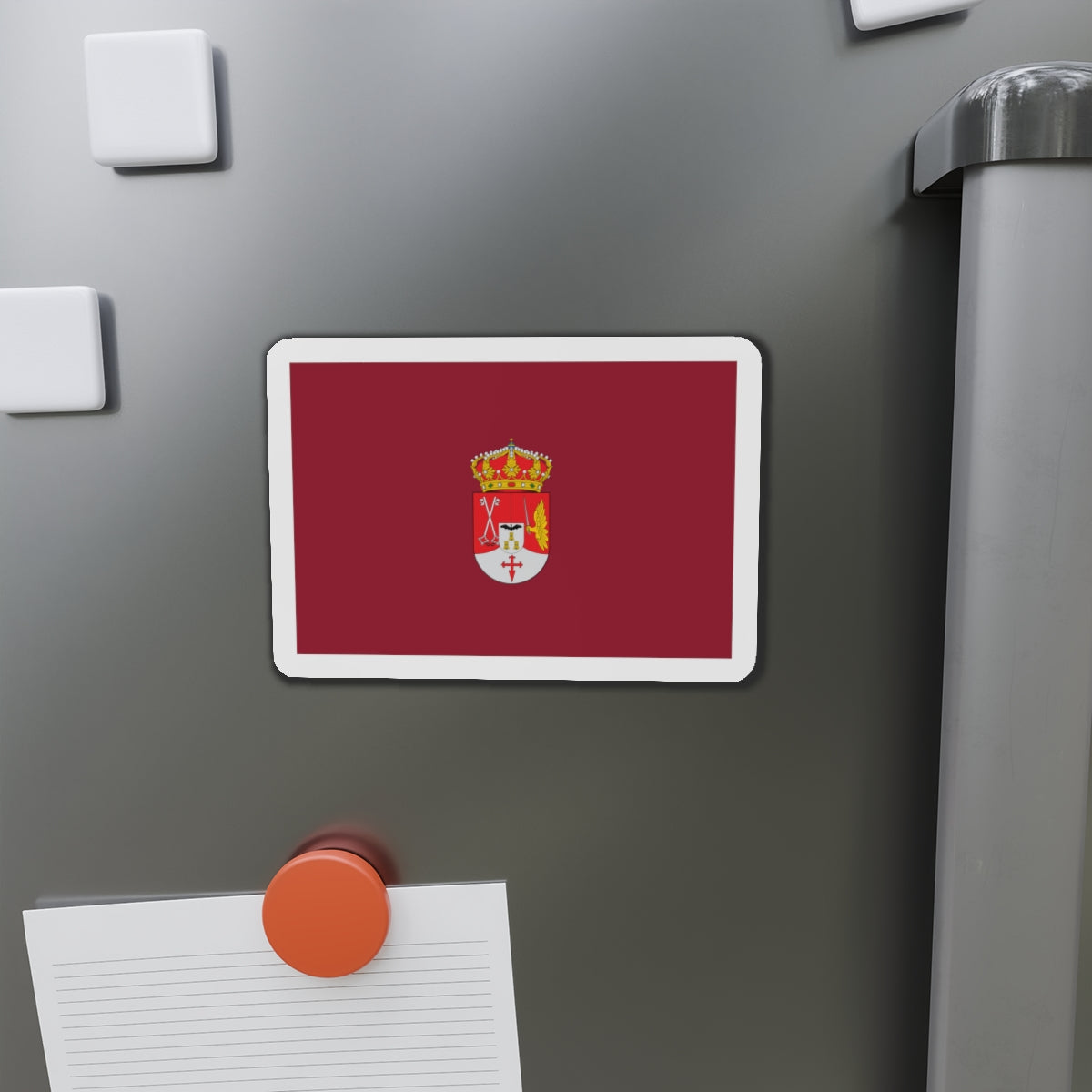 Flag of Albacete Spain - Die-Cut Magnet-The Sticker Space