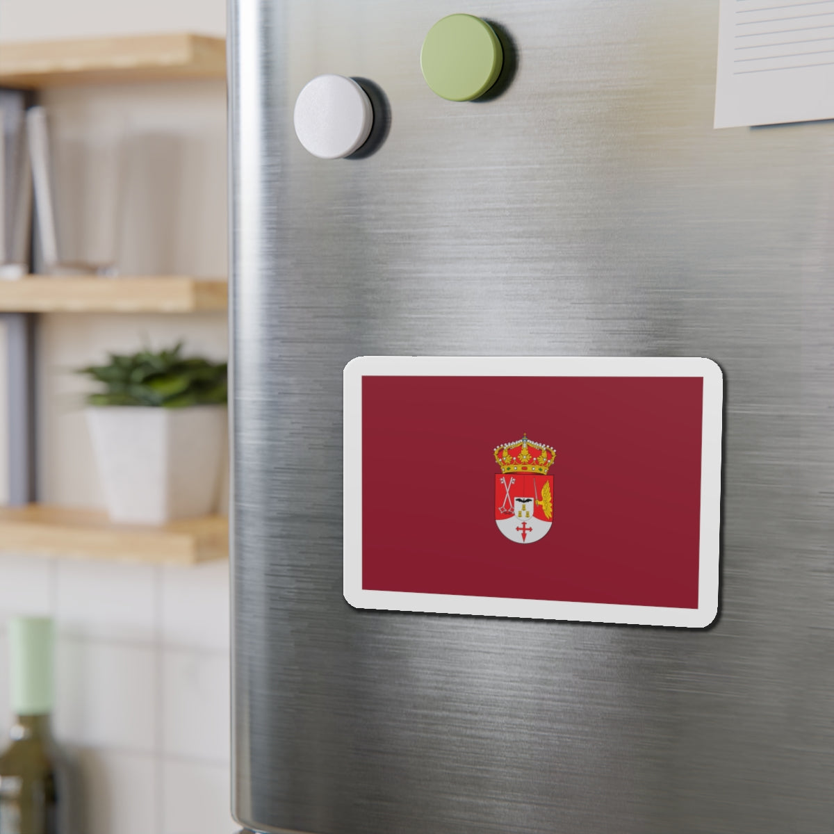 Flag of Albacete Spain - Die-Cut Magnet-The Sticker Space