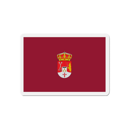 Flag of Albacete Spain - Die-Cut Magnet-5" x 5"-The Sticker Space