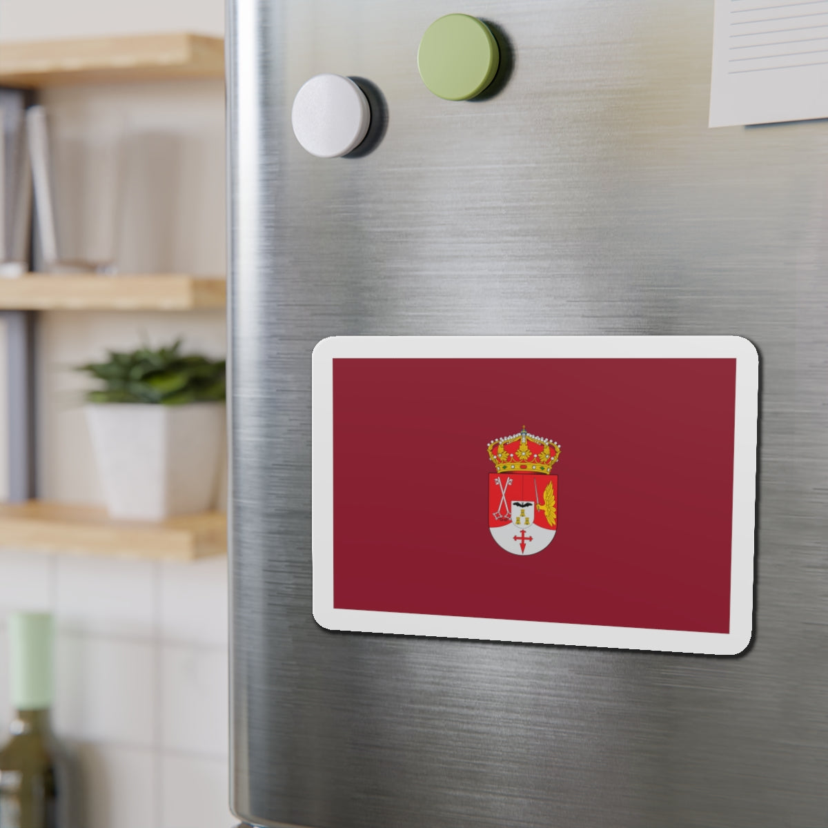 Flag of Albacete Spain - Die-Cut Magnet-The Sticker Space