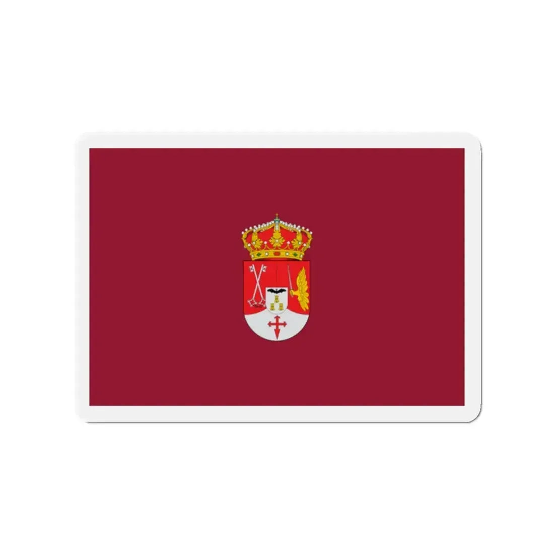 Flag of Albacete Spain - Refrigerator Magnet 2 Inch - The Sticker Space
