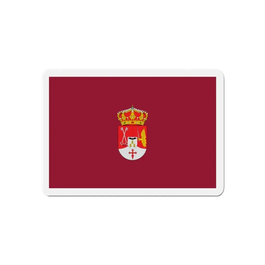 Flag of Albacete Spain - Refrigerator Magnet 6 Inch - The Sticker Space