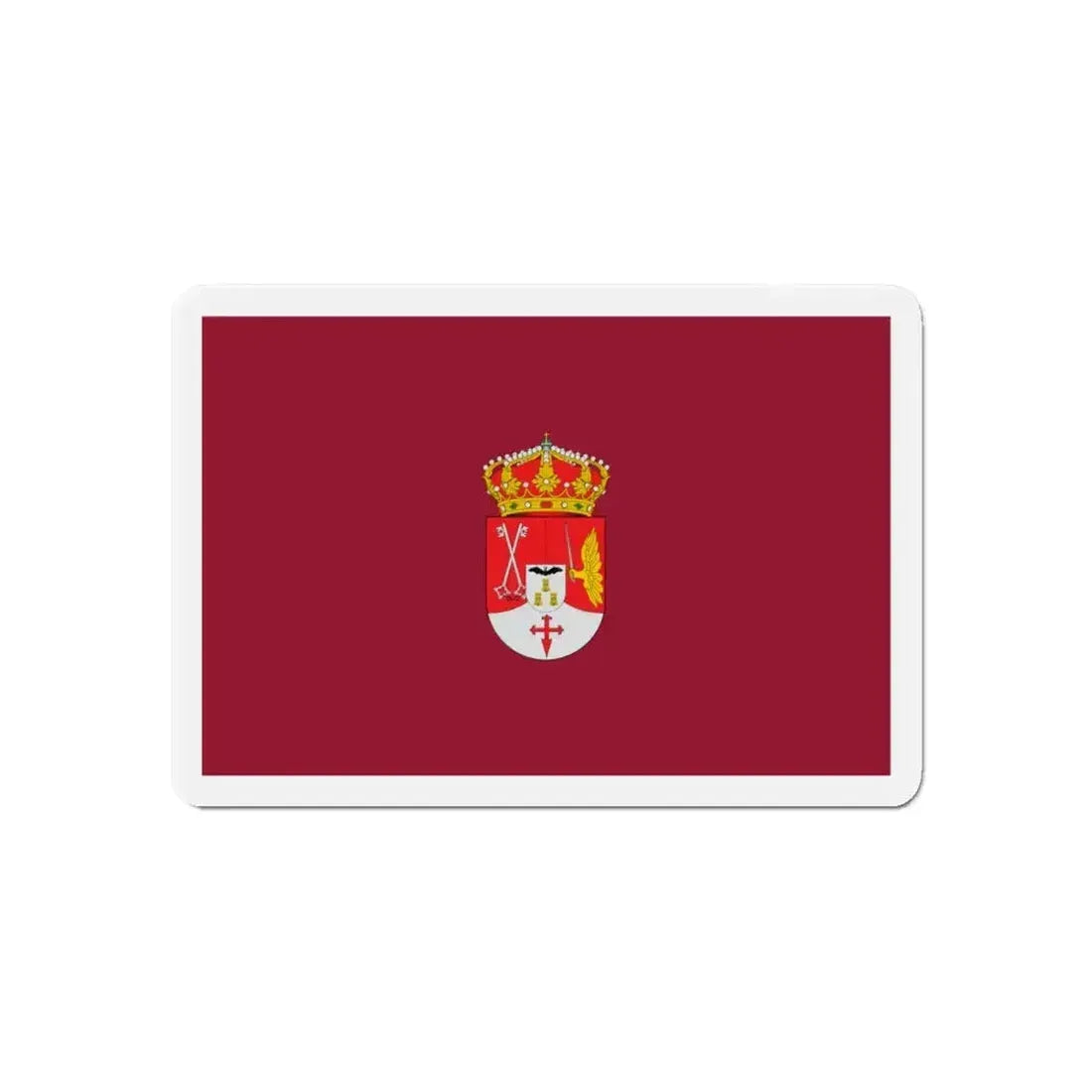 Flag of Albacete Spain - Refrigerator Magnet - The Sticker Space