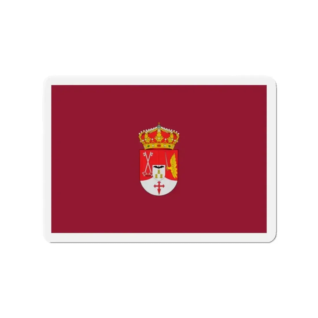 Flag of Albacete Spain - Refrigerator Magnet - The Sticker Space