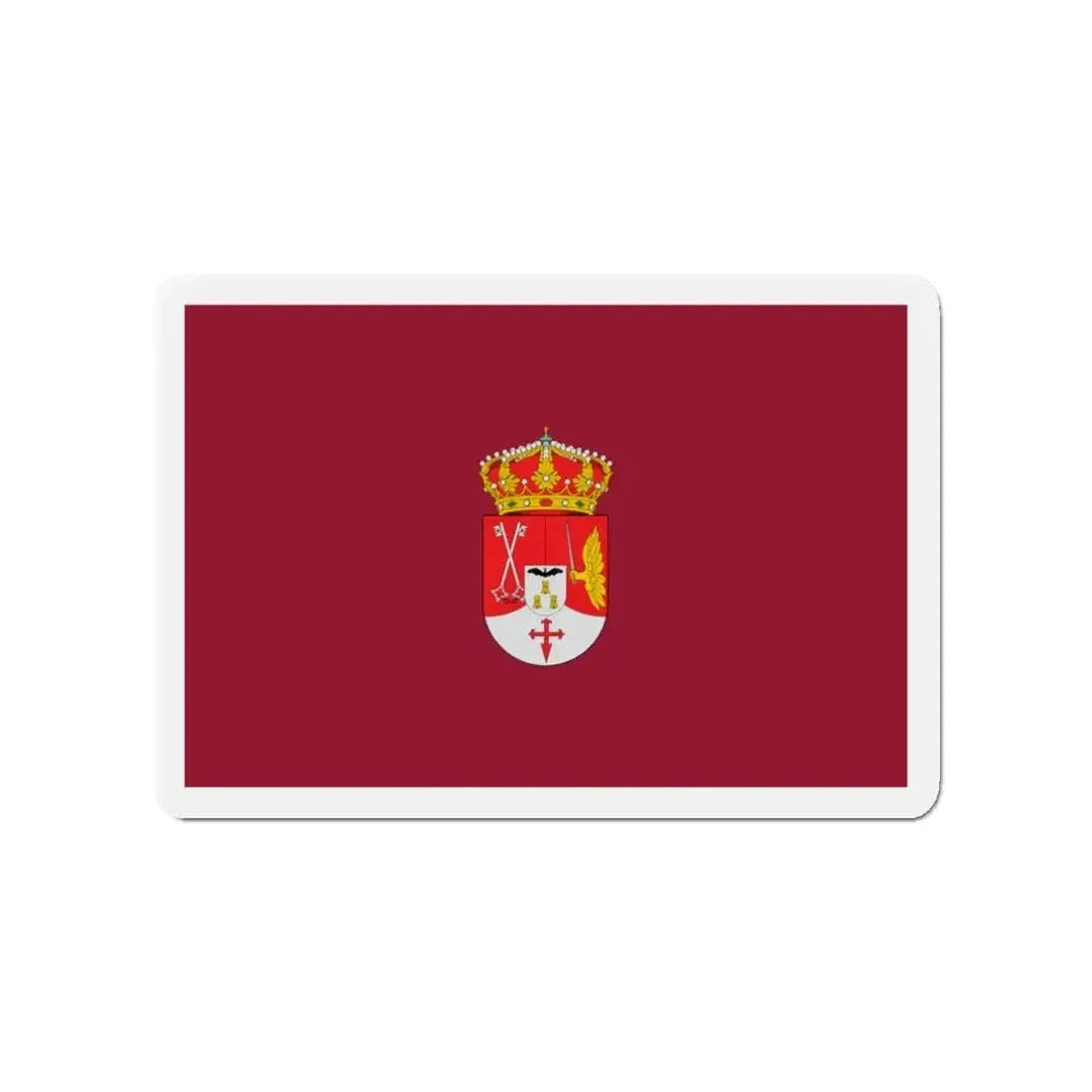 Flag of Albacete Spain - Refrigerator Magnet - The Sticker Space