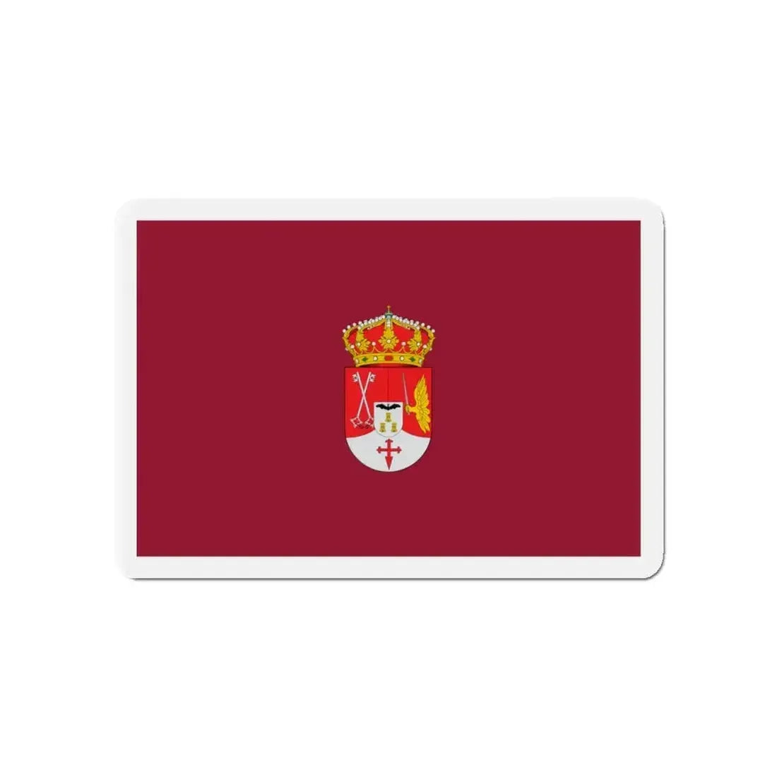 Flag of Albacete Spain - Refrigerator Magnet - The Sticker Space