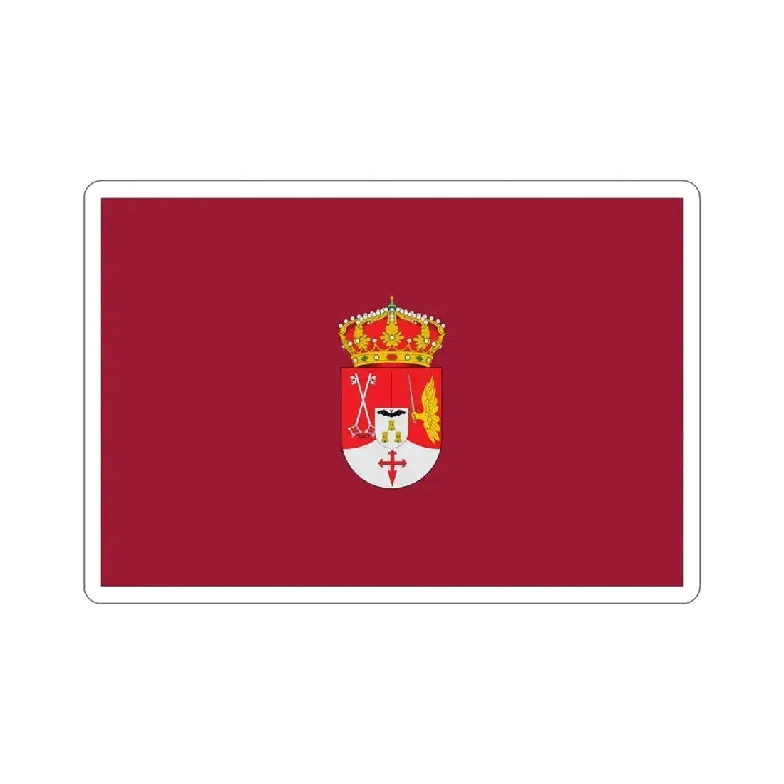 Flag of Albacete Spain STICKER Vinyl Die-Cut Decal - The Sticker Space