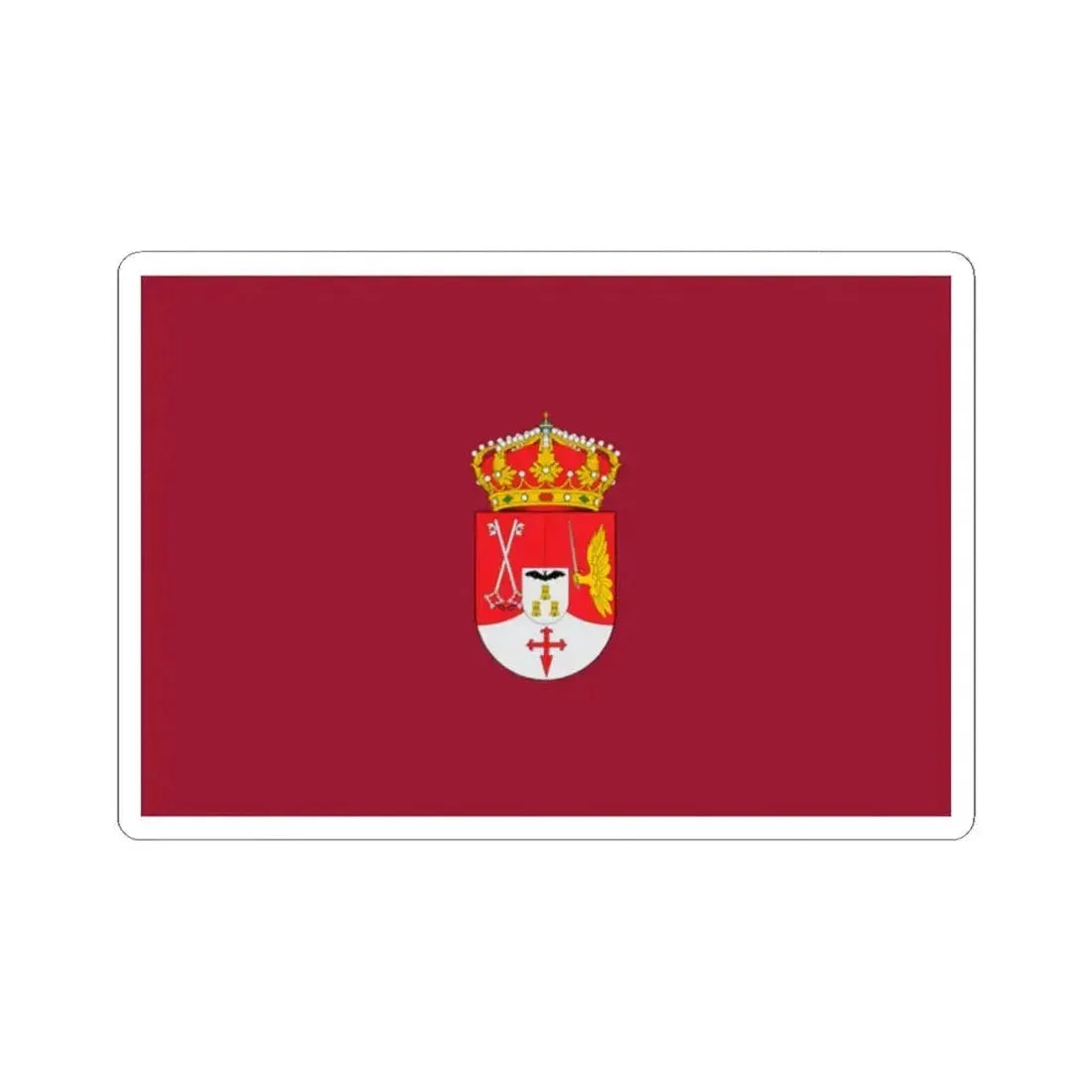 Flag of Albacete Spain - STICKER Vinyl Kiss-Cut Decal - The Sticker Space