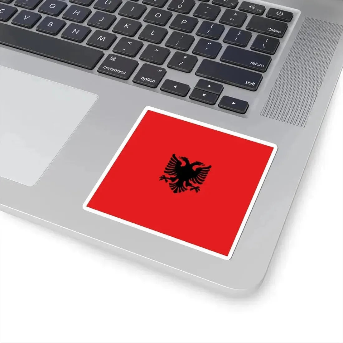 Flag of Albania 1912-1937 (Albania) STICKER Vinyl Kiss-Cut Decal - The Sticker Space