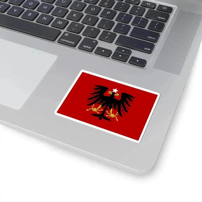 Flag of Albania 1914-1920 (Albania) STICKER Vinyl Kiss-Cut Decal - The Sticker Space