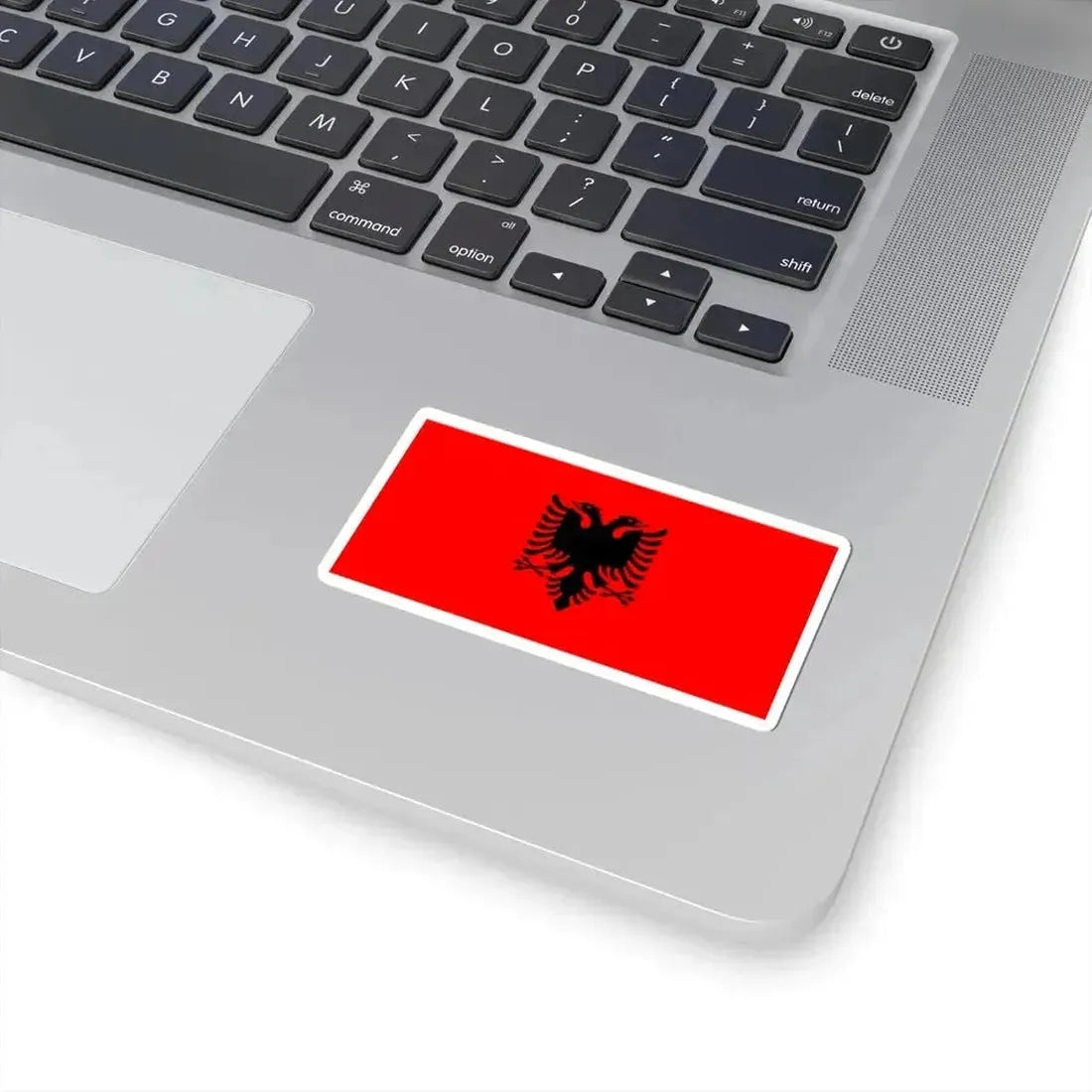 Flag of Albania 2-1 (Albania) STICKER Vinyl Kiss-Cut Decal - The Sticker Space