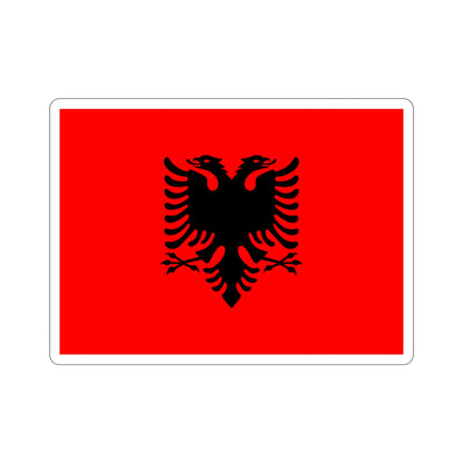 Flag of Albania STICKER Vinyl Die-Cut Decal-3 Inch-The Sticker Space